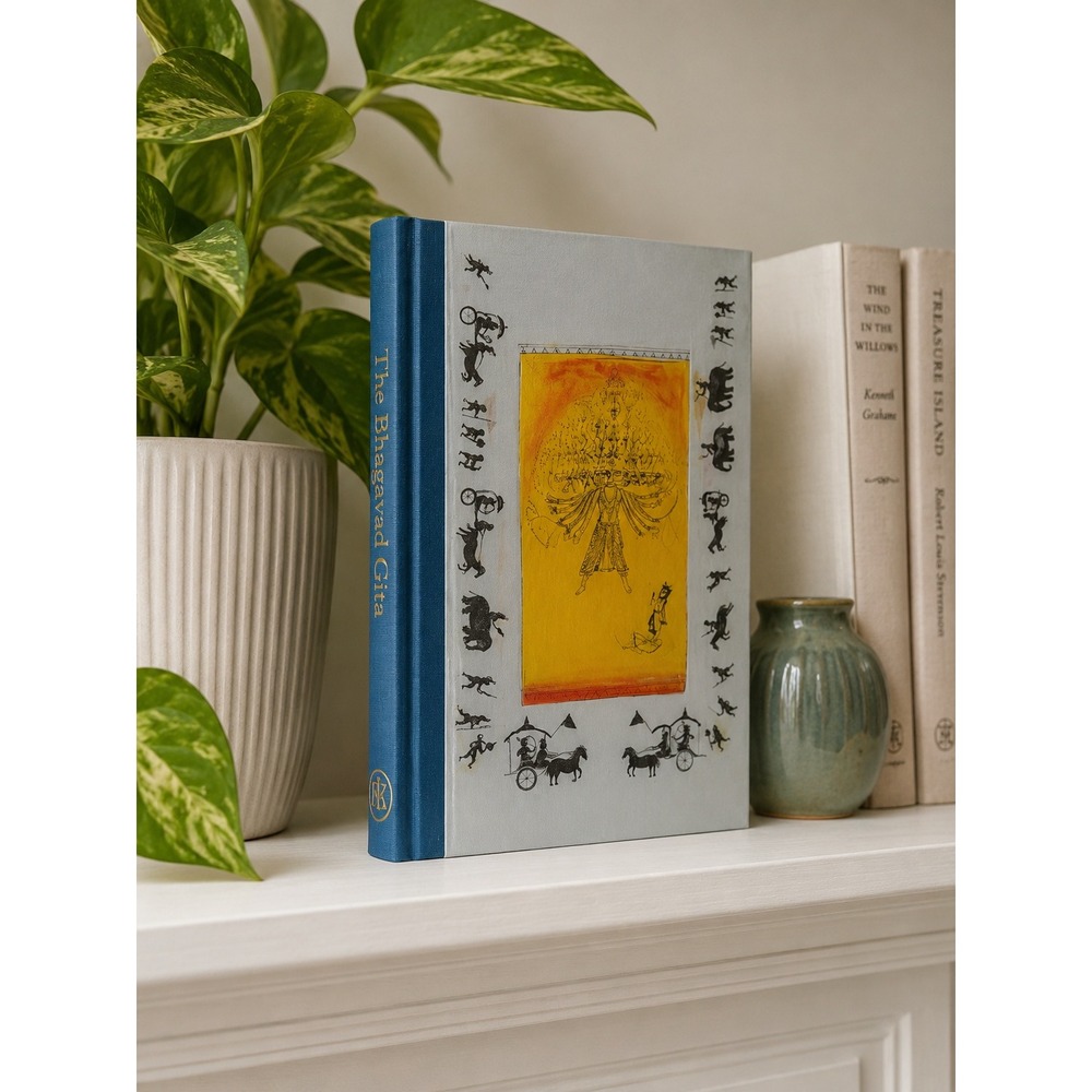 Folio Society Bhagavad Gita '12 Hardcover Slipcase Classic Hindu Philosophy Book